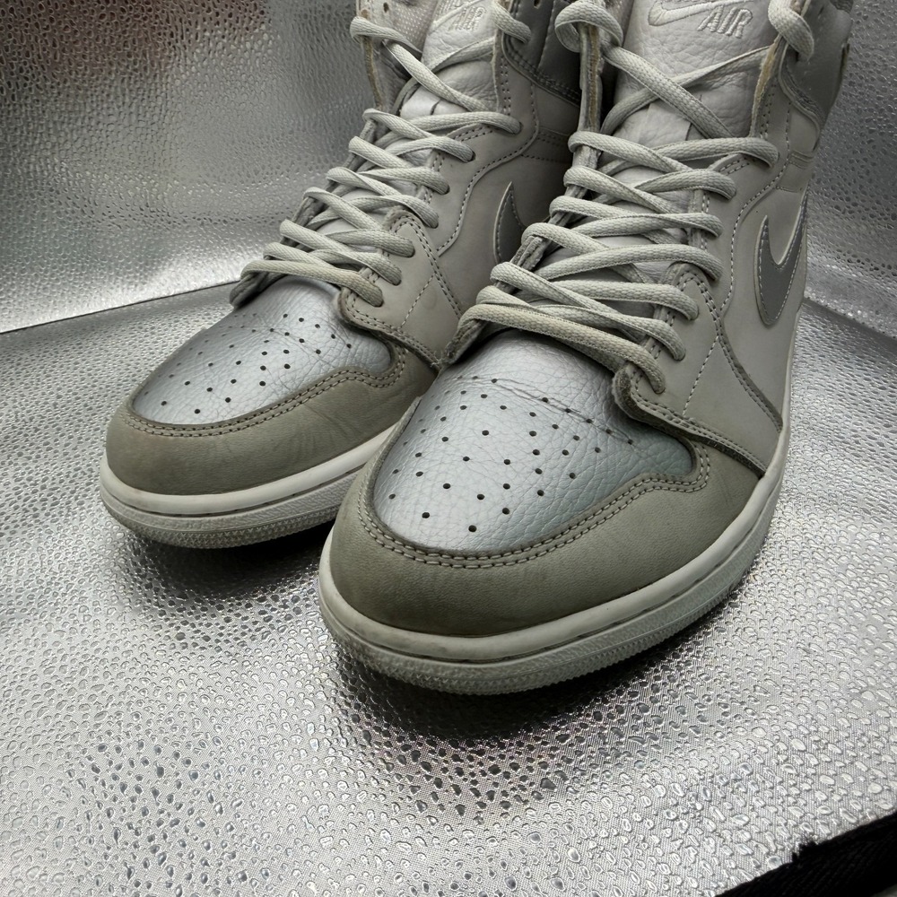 Size 10 Jordan 1 Retro High OG Japan Tokyo 2020 Gray Mens Sneakers DC1788-029 - Picture 7 of 12